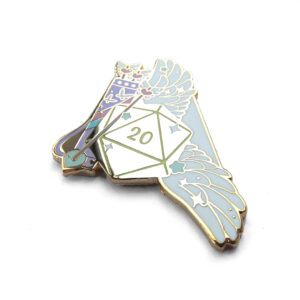Cute Rogue D20 Pin Cute Rogue D20 Pin