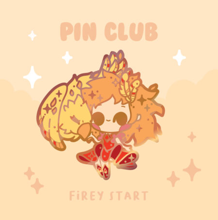 A Firey Start Pin
