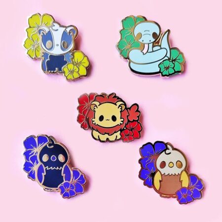 House Mascots Pins