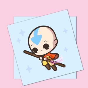 Aang Square Print Aang Square Print