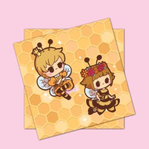 Prince Bee Square Print Prince Bee Square Print
