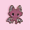 Dana Flower Bat Pin