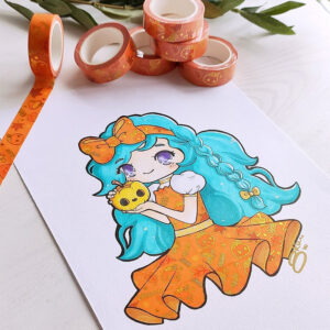 Pumpkin Princess Art Piece Pumpkin Princess Art Piece