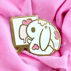 Painting Bunny MINI Pin Painting Bunny MINI Pin