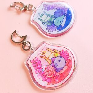 Day & Night Dino Keychain Day & Night Dino Keychain