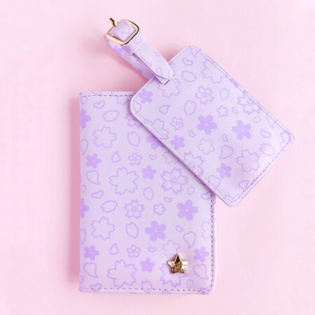 Lilac Sakura New Adventures Passport Holder