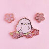 Sakura Bird Pin Set