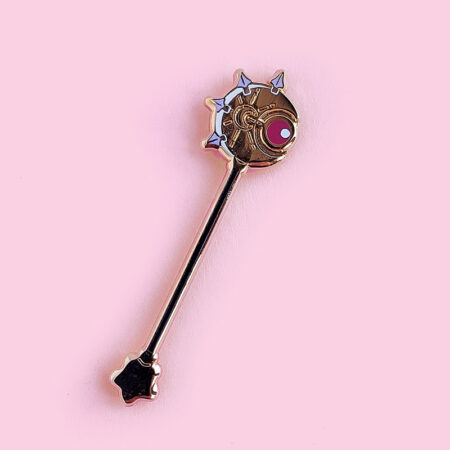 Luna Moon Staff Pin