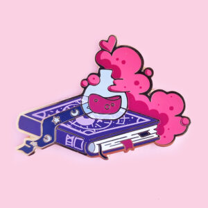 Luna Spell Book Pin Luna Spell Book Pin