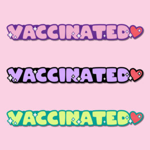 Vaccinated Pin Vaccinated Pin