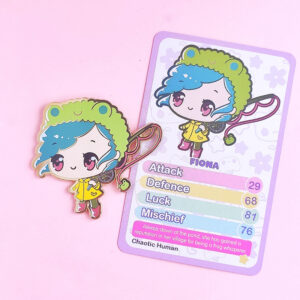 Fiona Pin & Trading Card
