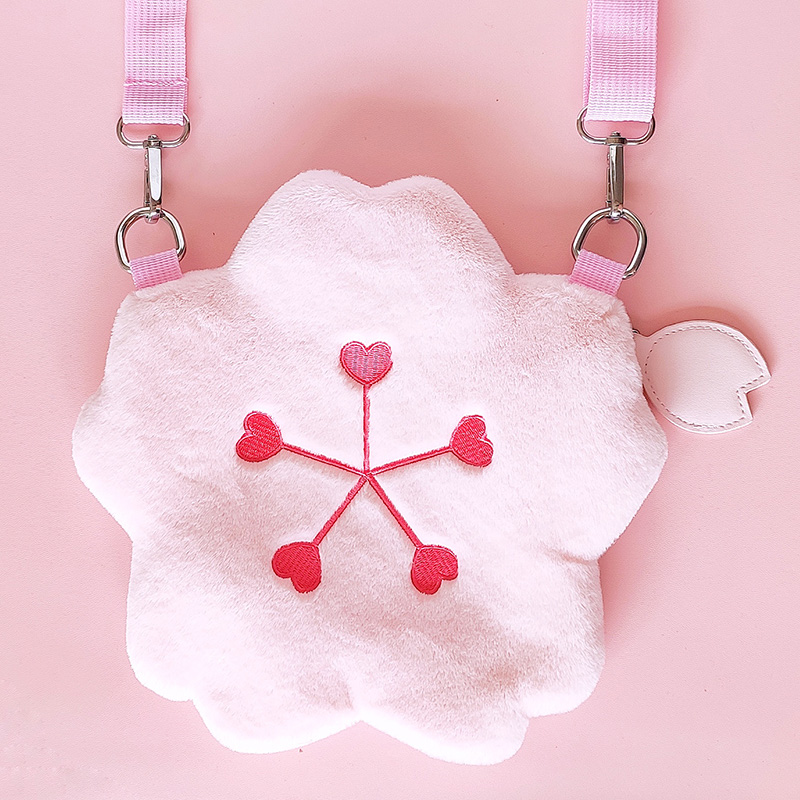 cherry blossom shaped purse