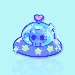 Cosmic Space Cosmo Pin