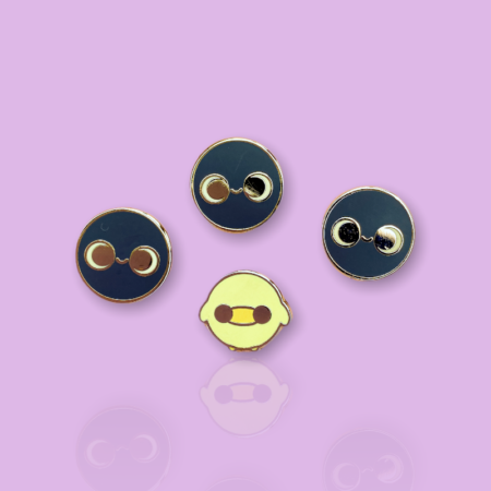 Tapioca & Chu Mini Pins