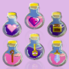 Potion Pins: Pixel Gamer (6 Pins)