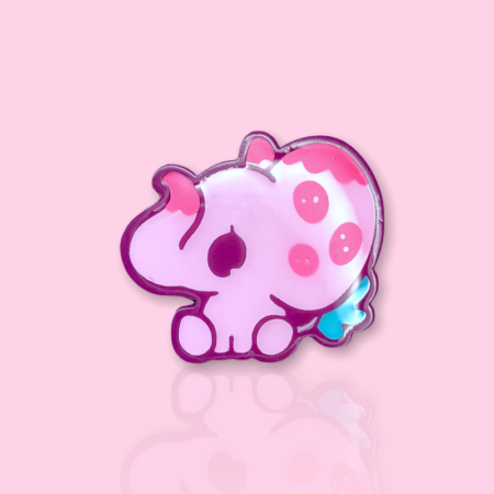 Strawberry Elephant Bubs Pin