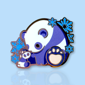 Winter Pandas Pin