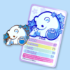 Pola The Winter Bear Pin & Trading Card