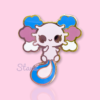 Trans Axolotl Pin