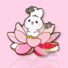 Lily Pad Bunny Pin