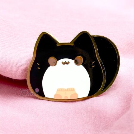 Socks Kitty Bean Pin