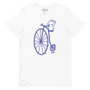 Blue Penny Farthing Unisex T-shirt Blue Penny Farthing Unisex T-shirt
