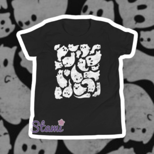 Kitty Ghosts Youth T-Shirt Kitty Ghosts Youth T-Shirt