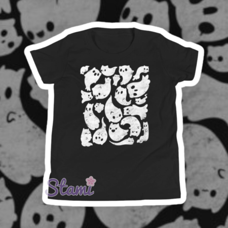 Kitty Ghosts Youth T-Shirt
