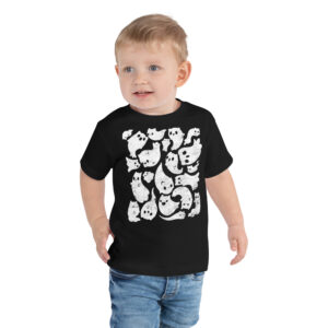 Kitty Ghosts Toddler Tee Kitty Ghosts Toddler Tee
