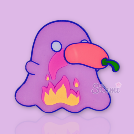 Chili Greedy Ghost Pin