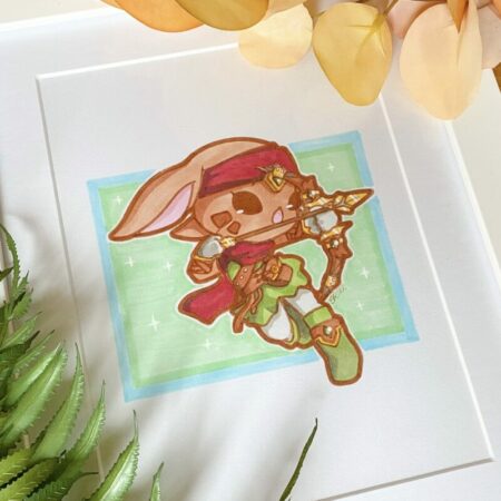 Archer Bunny RPG Art Piece