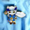 Paladin Cat RPG Pin