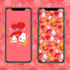 CNY Rabbit Wallpaper Set