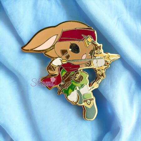 Archer Bunny RPG Pin