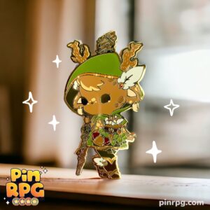 Druid Deer RPG Pin Druid Deer RPG Pin