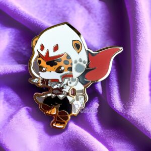 Assassin Tiger RPG Pin Assassin Tiger RPG Pin