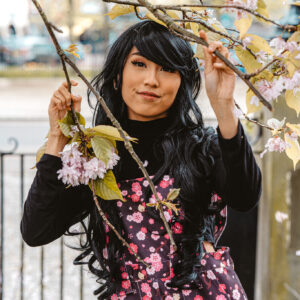 Cherry Blossom Overalls