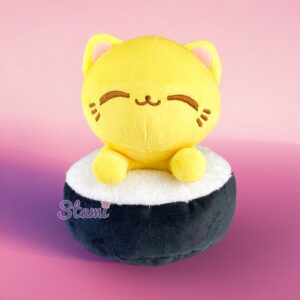 Yellow Fish the Sushi Cat Plush Yellow Fish the Sushi Cat Plush
