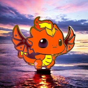 Fire Dragon RPG Pin Fire Dragon RPG Pin