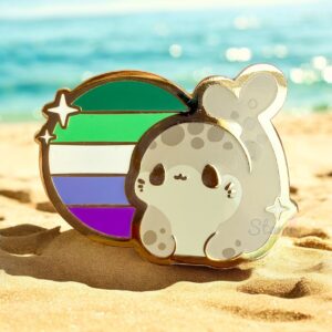 Gay MLM Seal Pin