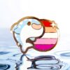 Lesbian Whale Pin