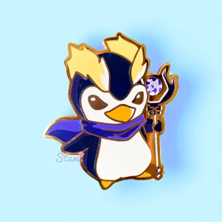 Warlock Penguin Pin
