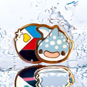 Polyam Whale Pin Polyam Whale Pin