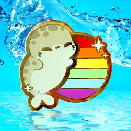 LGBTQ+ Seal Pin