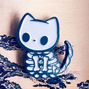 Skeleton Kitten RPG Pin Skeleton Kitten RPG Pin