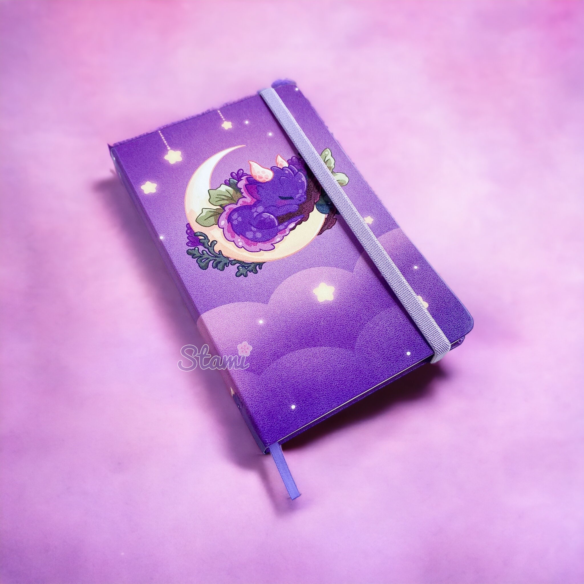 Luna Spell Book Pin