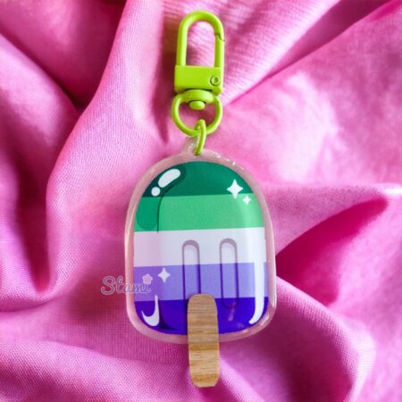 Gay Popsicle Keychain