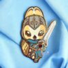 Knight Bunny Pin