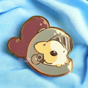 Helmet Bunny RPG Pin Helmet Bunny RPG Pin
