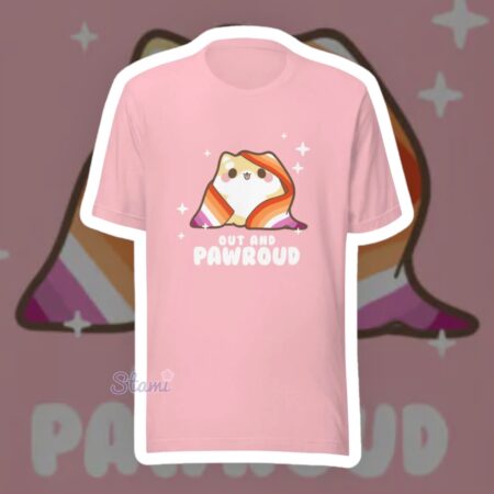Lesbian Pawroud Unisex T-shirt